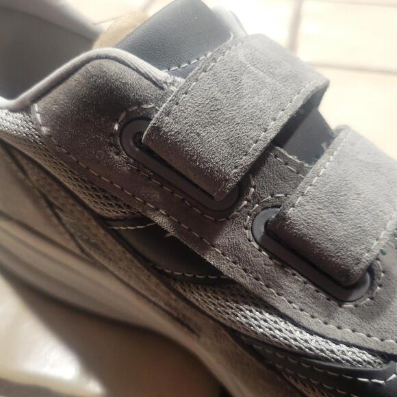 SAS Men's JV Mesh EZ Strap Sneaker Orthopedic Gray Adj Straps NWOB - Size 15 - Picture 5 of 9